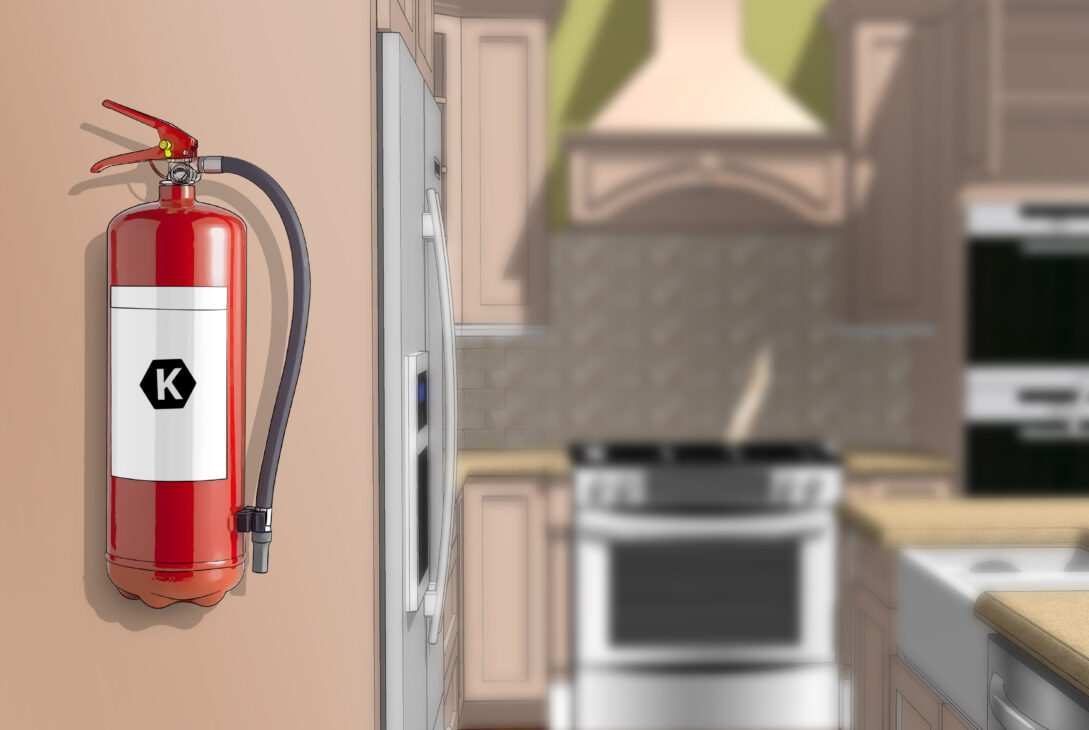 fire extinguisher installation