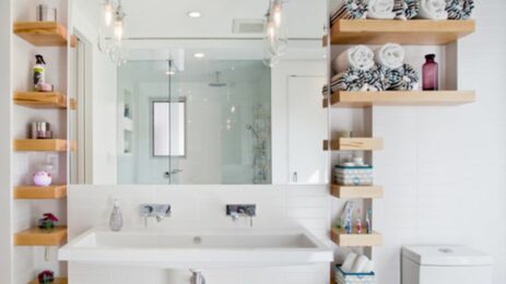 Spacious Bathroom Shelf Ideas Best For You