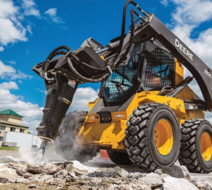 How Skid Steers Are Used in Demolition Work